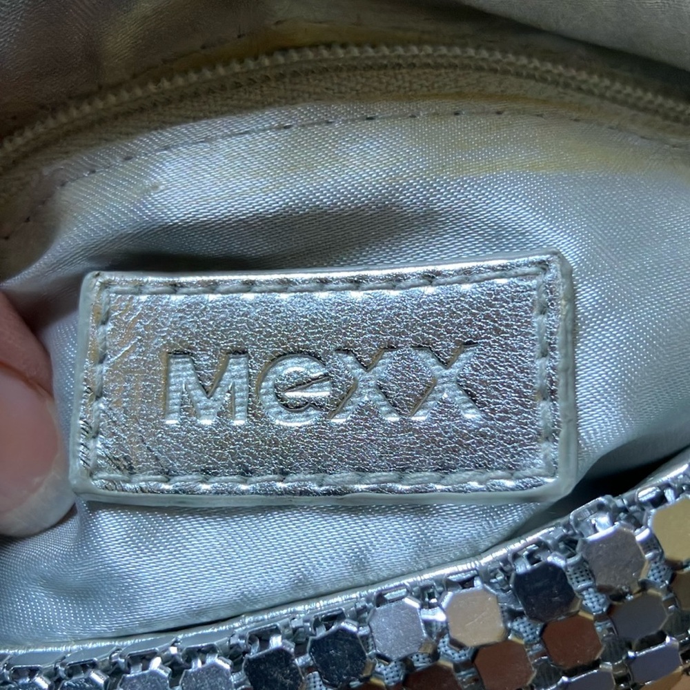 Mexx Silver Mini Bag with Shimmering Sequins - Picture 2 of 3